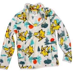 Kids Pokemon fuzzy sweatshirt